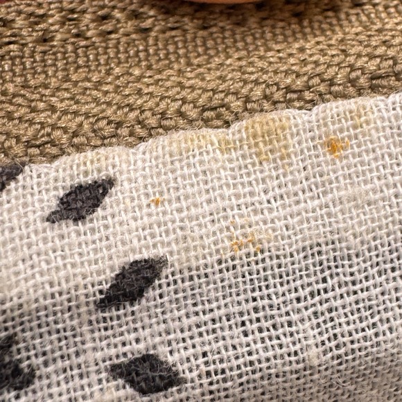 Myra Bag Sel de Mer Paris Canvas Leather Crossbody Bag Gray Small Messenger - Picture 7 of 15